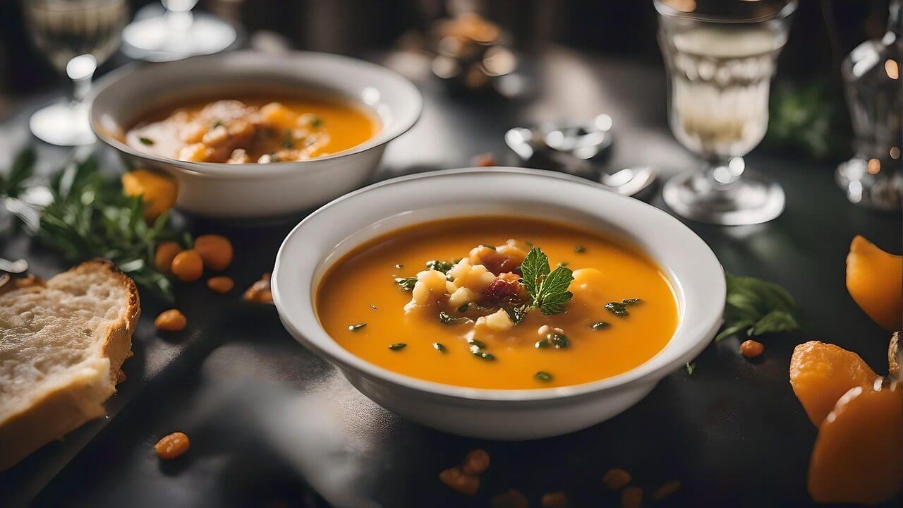 pumpkin-soup-8318752_1280 ontbijten met soep voor de spijsvertering
